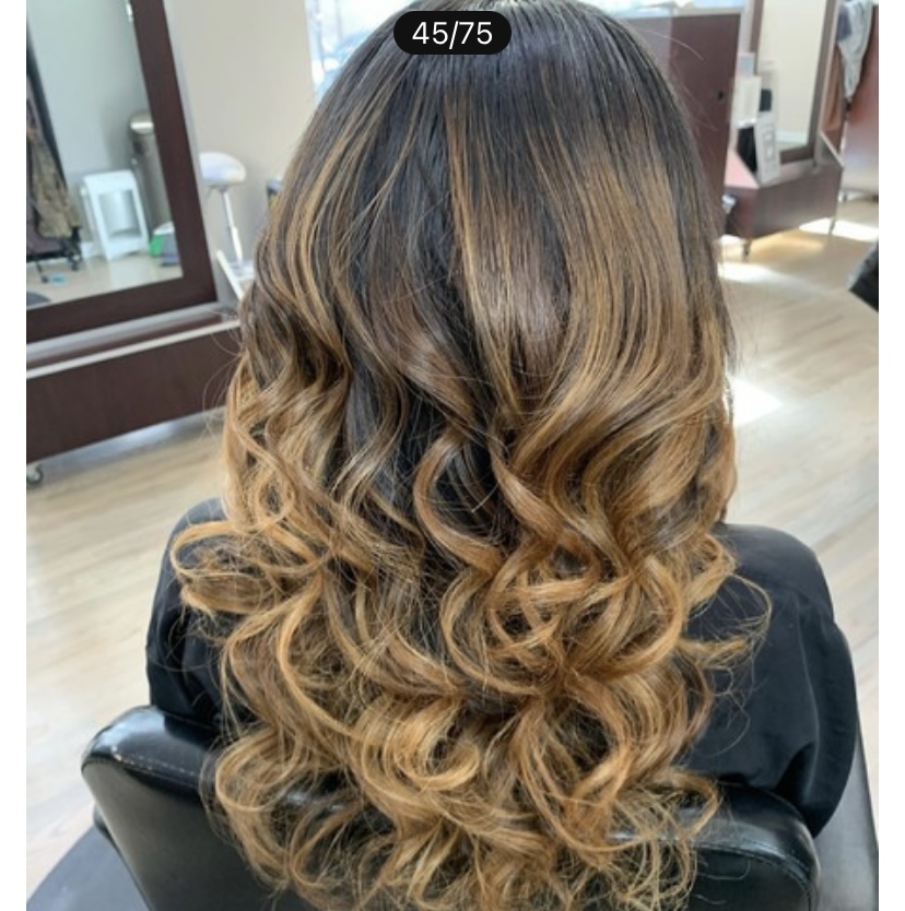 Shampoo Style On Extensions