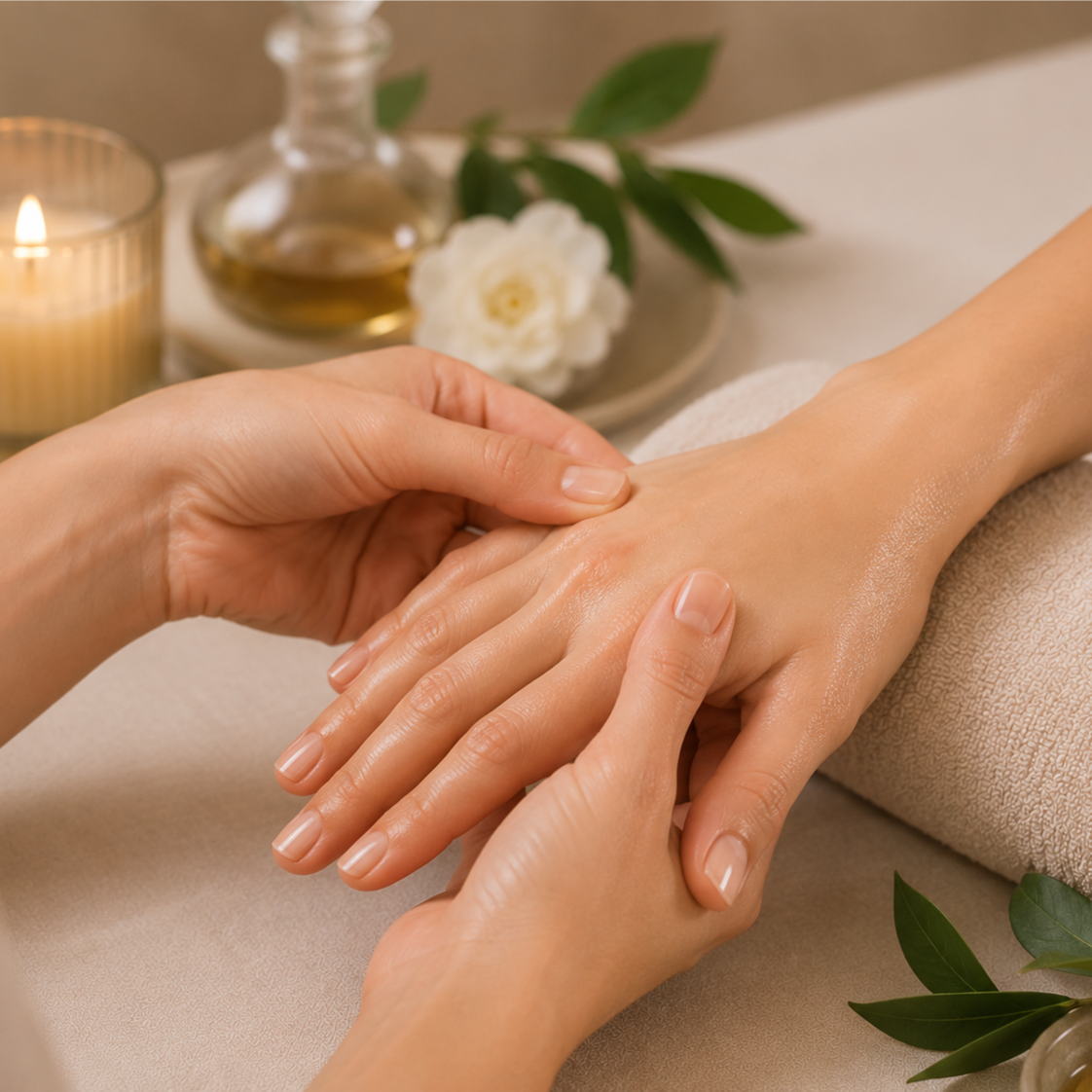 HAND MASSAGE at OvsAnna Beauty in GLENDALE, CA