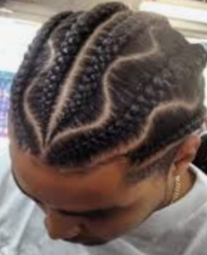 Men's Big Cornrows