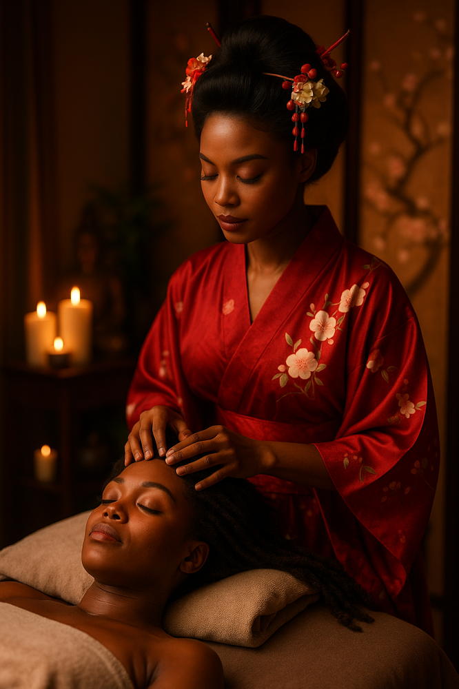 Crown Care ~Hot Oil Scalp Massage