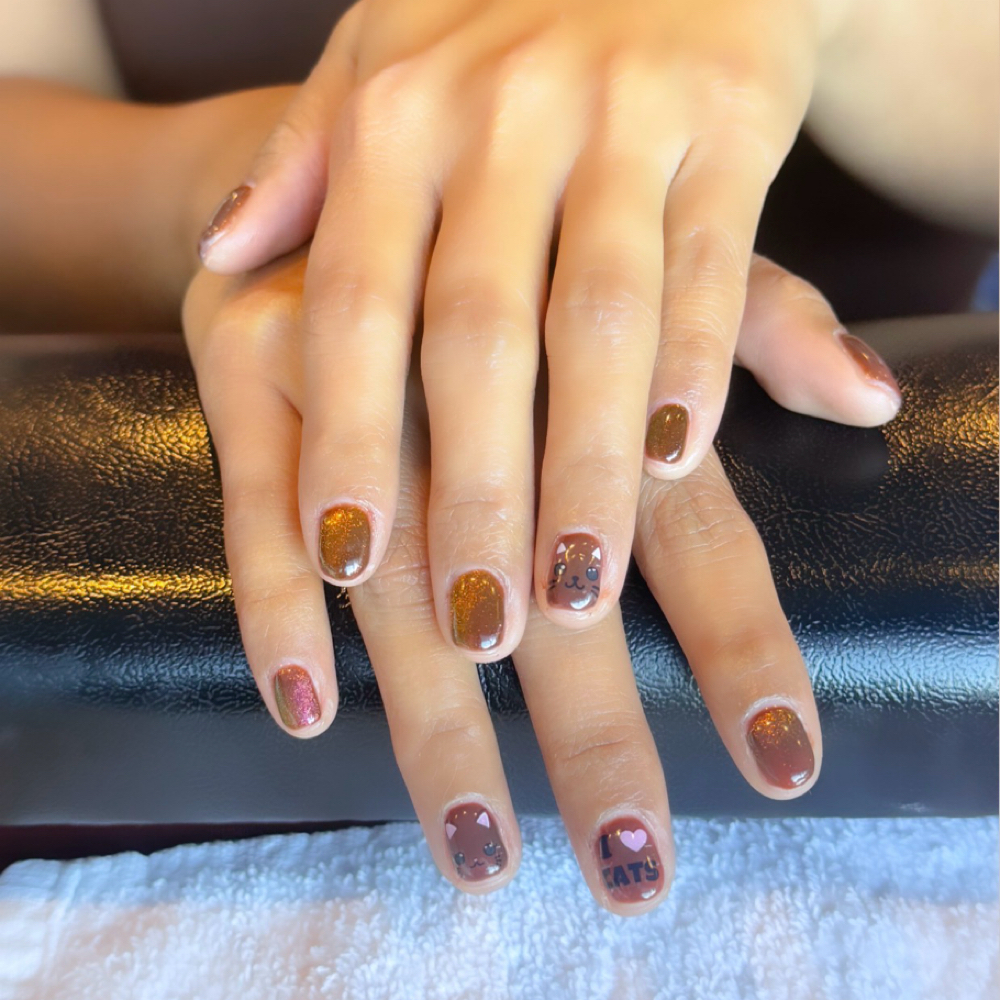 Kids Manicure at Hair & Beauty Atelier by Cristina Located in SALON 14A in Deadwood, SD