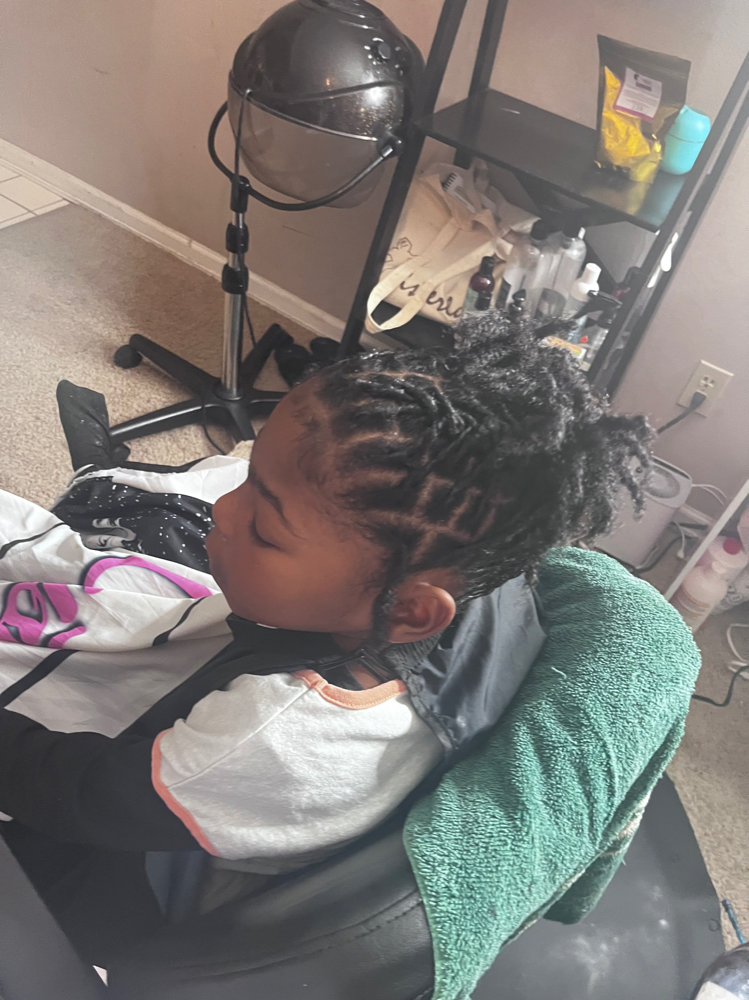 Shampoo/Retwist/Style 12&under