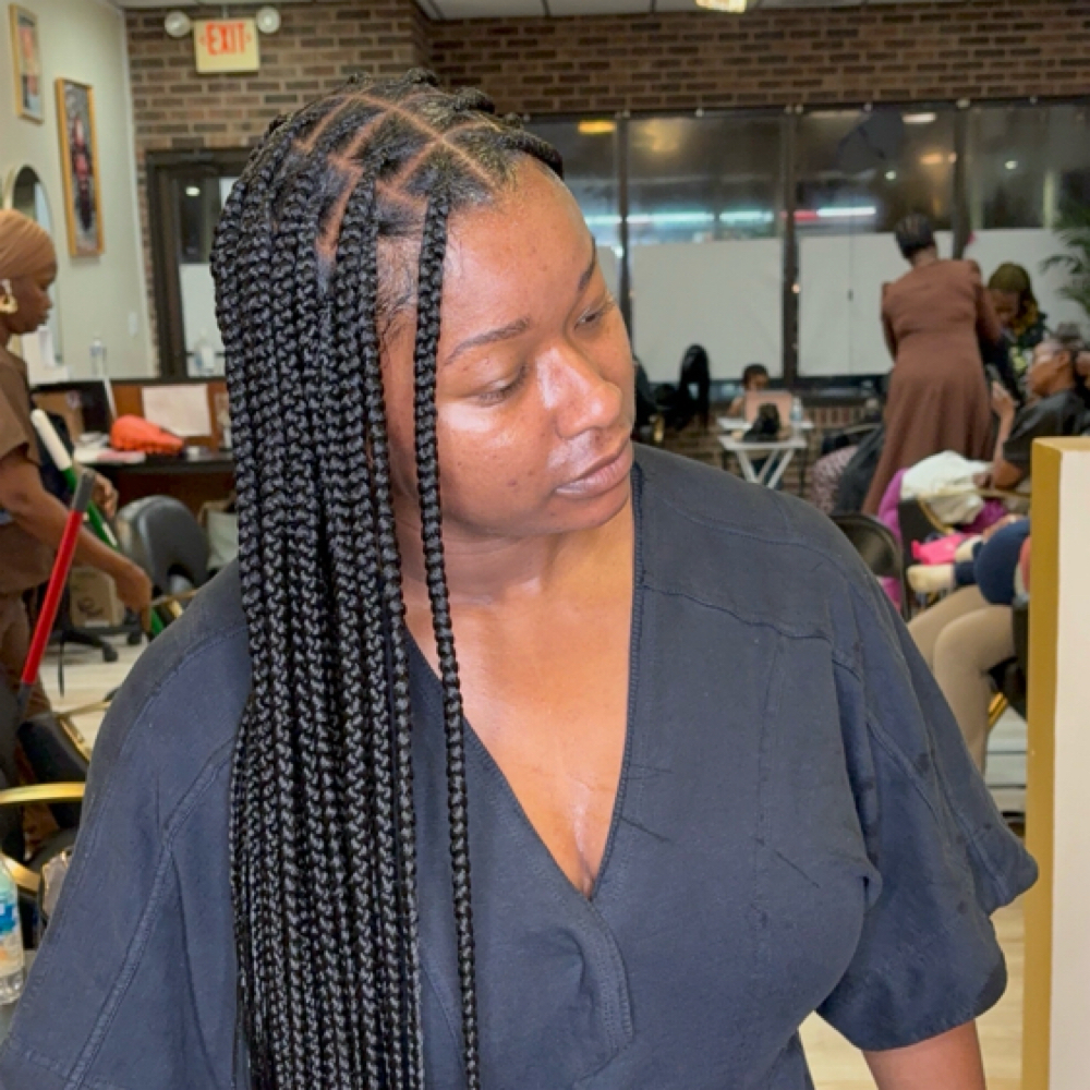 Medium Large at Blessing braiding bar in South Holland, IL