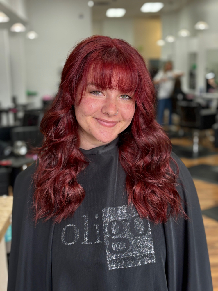 All Over Color + Haircut