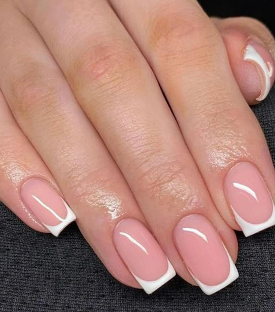 French Gel Manicure