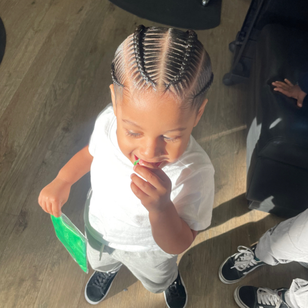 4 Stitch Braids at Mane Persuasion in Moreno Valley, CA