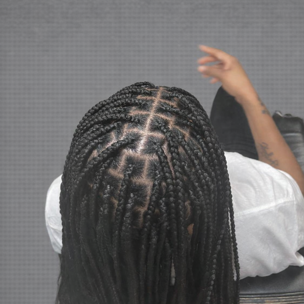 Knotless Braids at Beyond Hair Braiding in Bronx, NY
