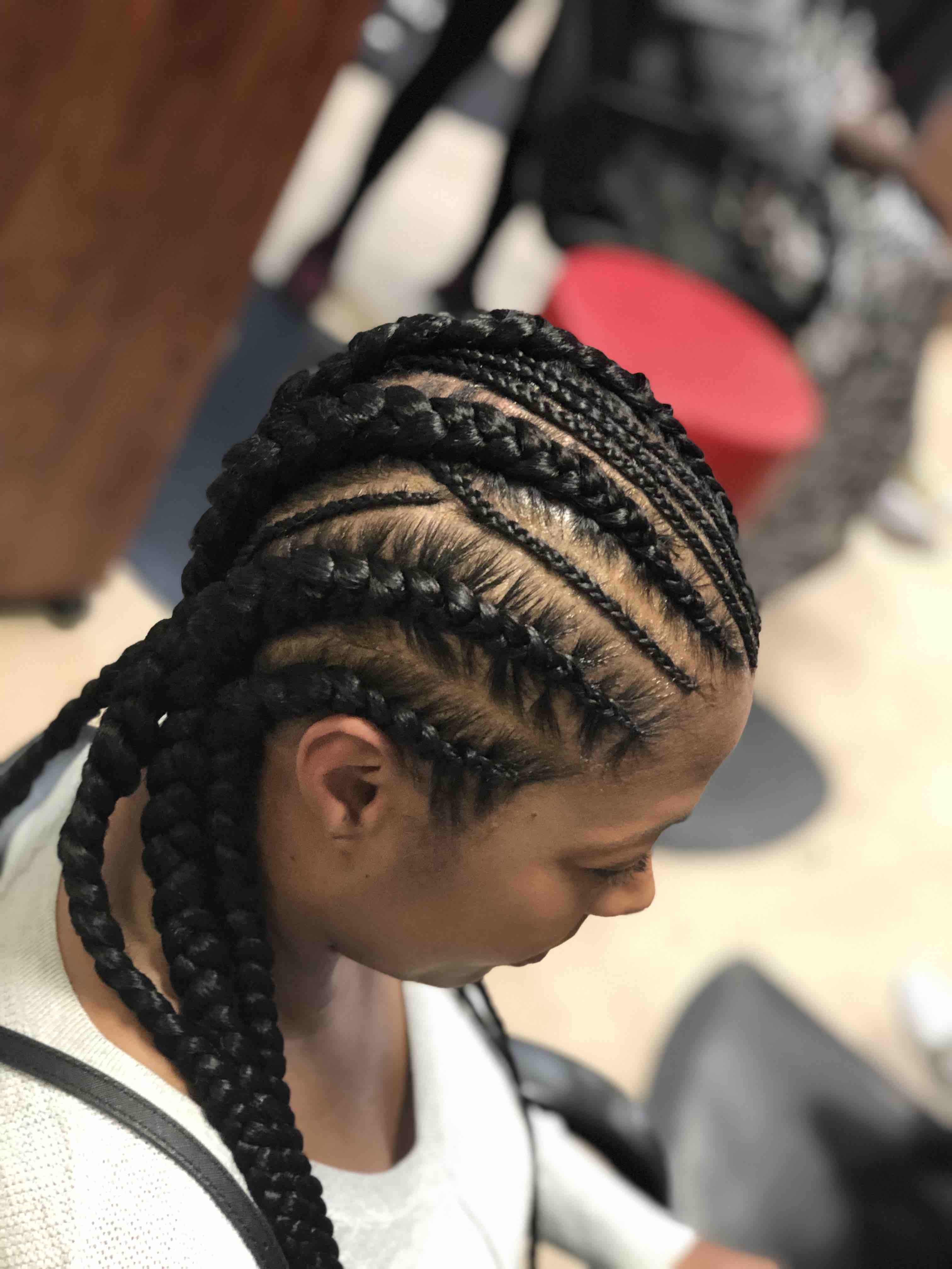 Feed N Braid With Small Braids