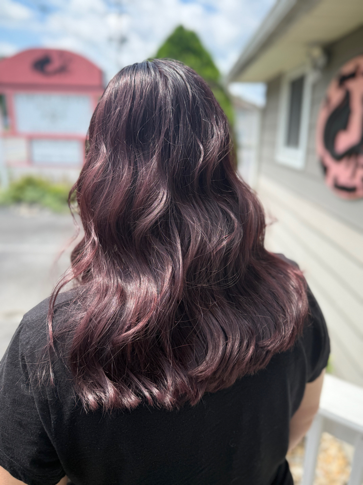 All Over Color (No Bleach Needed) at Mckailah Hair Co. in Berkeley Springs, WV