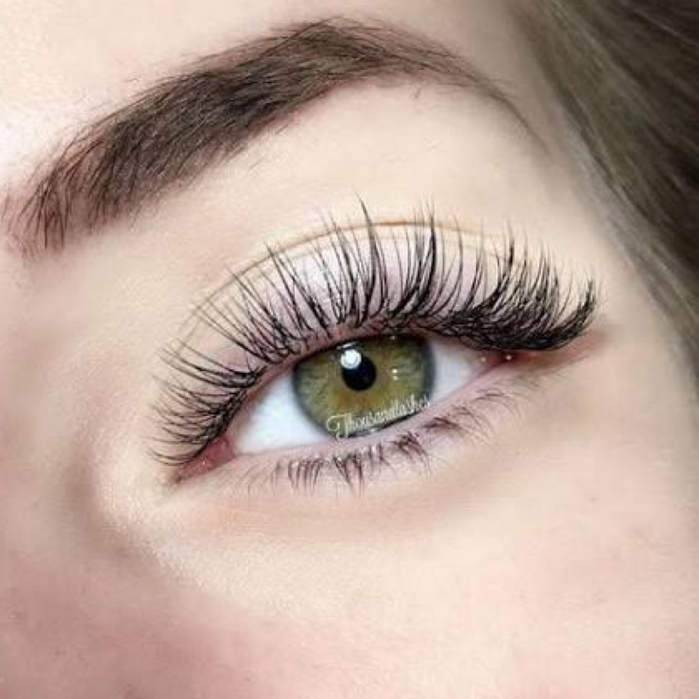 Hybrid Wispy Lash Extensions at Bayou Glow, LLC in Larose, LA