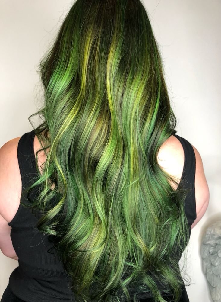 Alternative / Vivid Balayage at Cleveland Hair Fairy in Lakewood, OH
