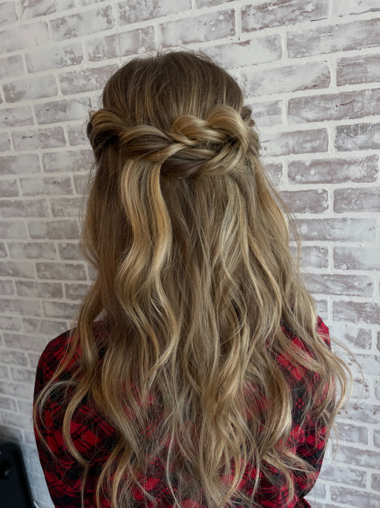 Formal Style, Half Up