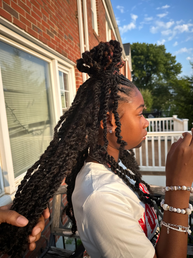 Extended Twists Over Locs