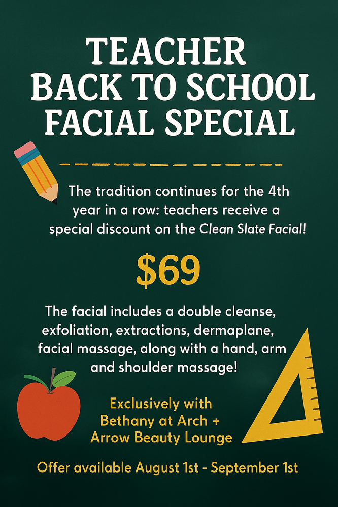 Back To School Teacher Facial