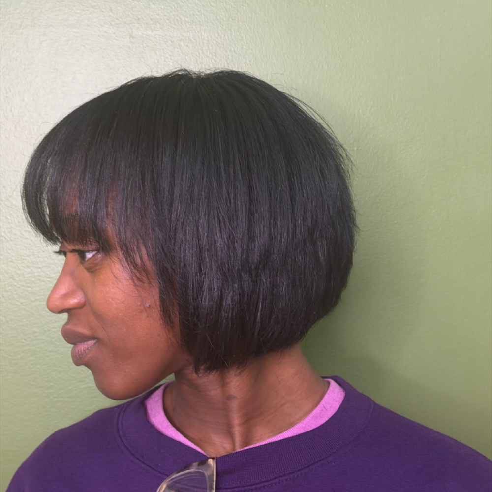 SIGNATURE SILK PRESS at Styles By Angela Renee in Md, MD