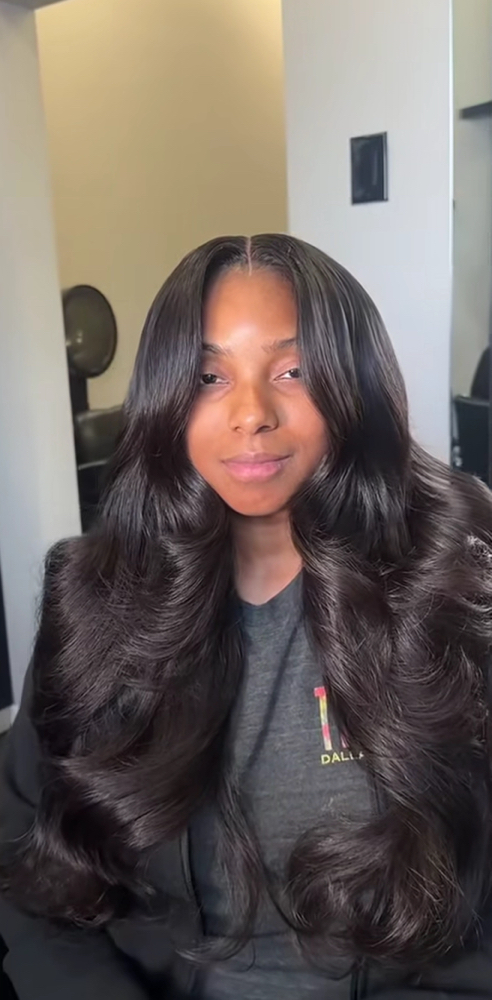 Closure Quick Weave at Hair By Jacoby B. in Richardson, TX