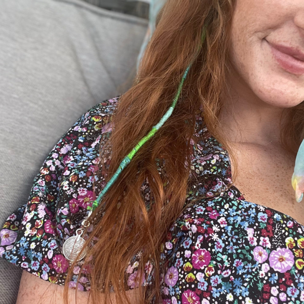 Custom Hair Wrap w/ Charm at Payton M Beauty in Lebanon, TN
