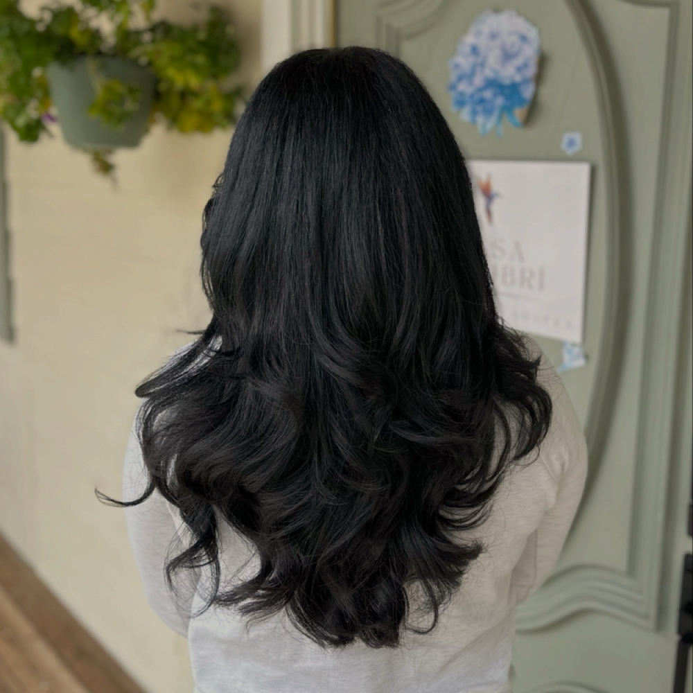 Solid Hair Color at Selena Ibarra in Bakersfield, CA
