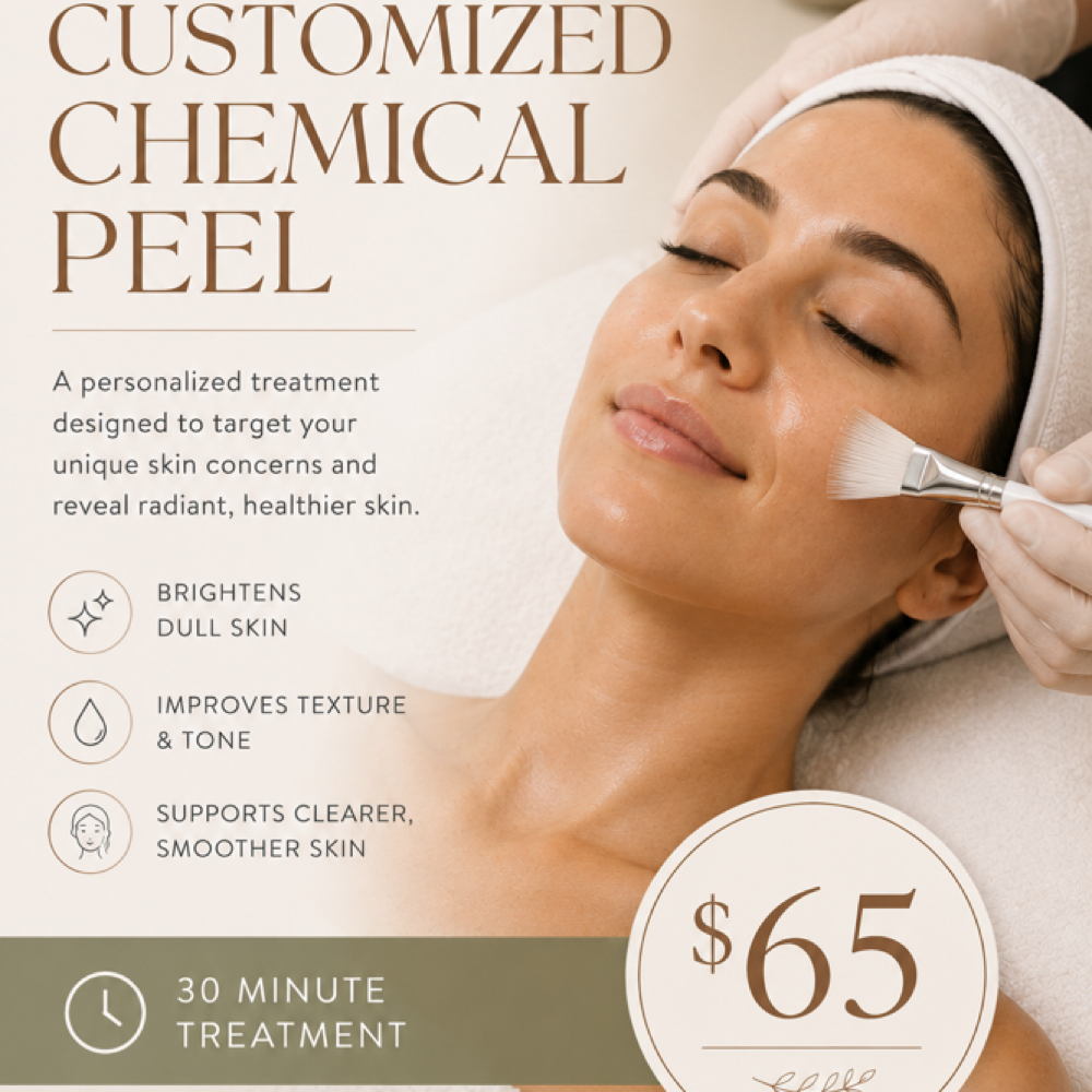 (30 Min) Customized Peel at SKN SPA in Rosebud, TX