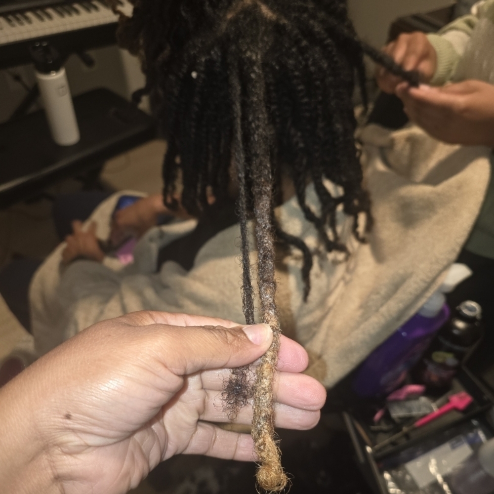 Loc Removal & Detangling at Nappe Locs in Fayetteville, NC