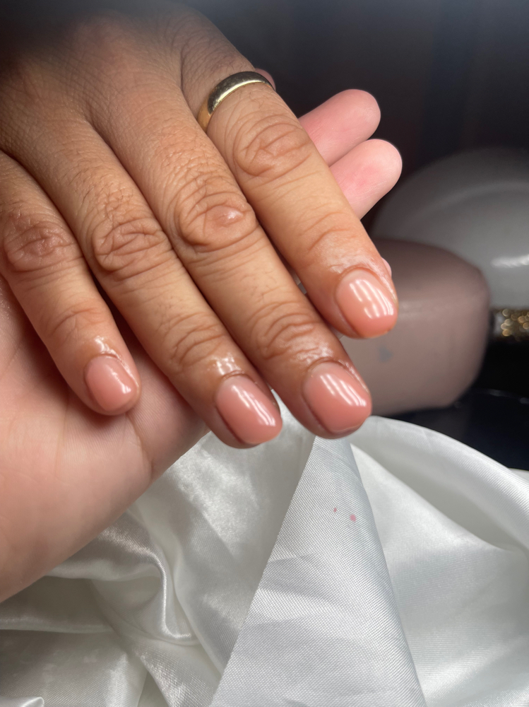 Gel Overlay Manicure at Polishedbynessa in Port Richey, FL