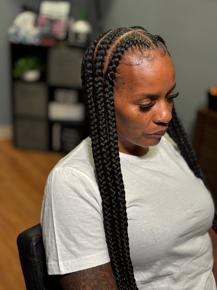Pop Smoke Stitch Braids at JCTouch Salon in Parkville, MD