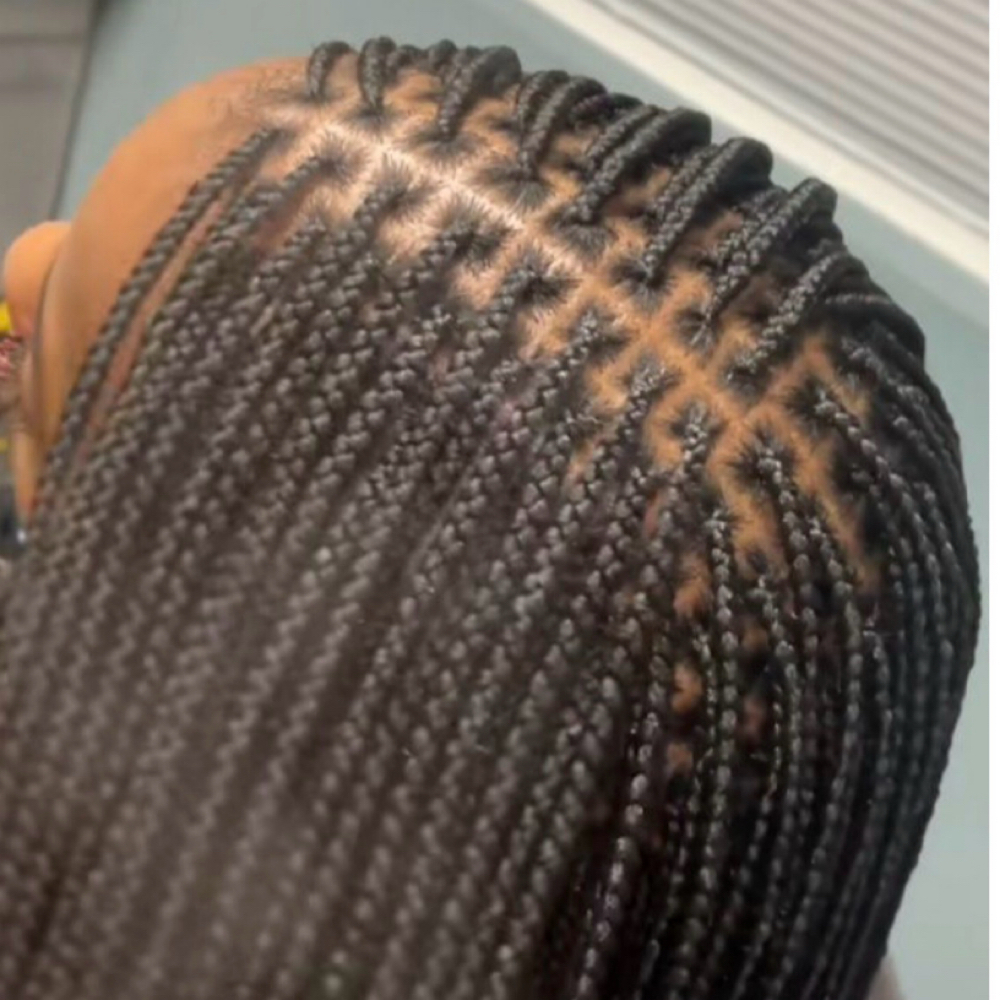 SMALL BOX BRIDS at Quin's Hair Braiding in Upper Marlboro, MD