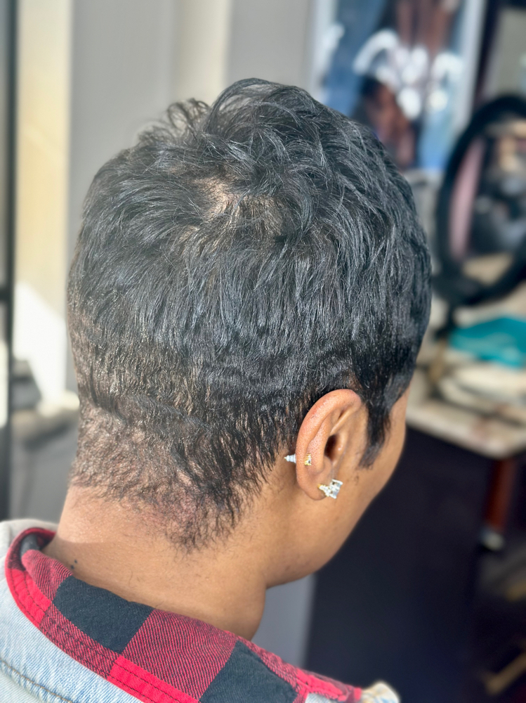 Relaxer (sides/back)