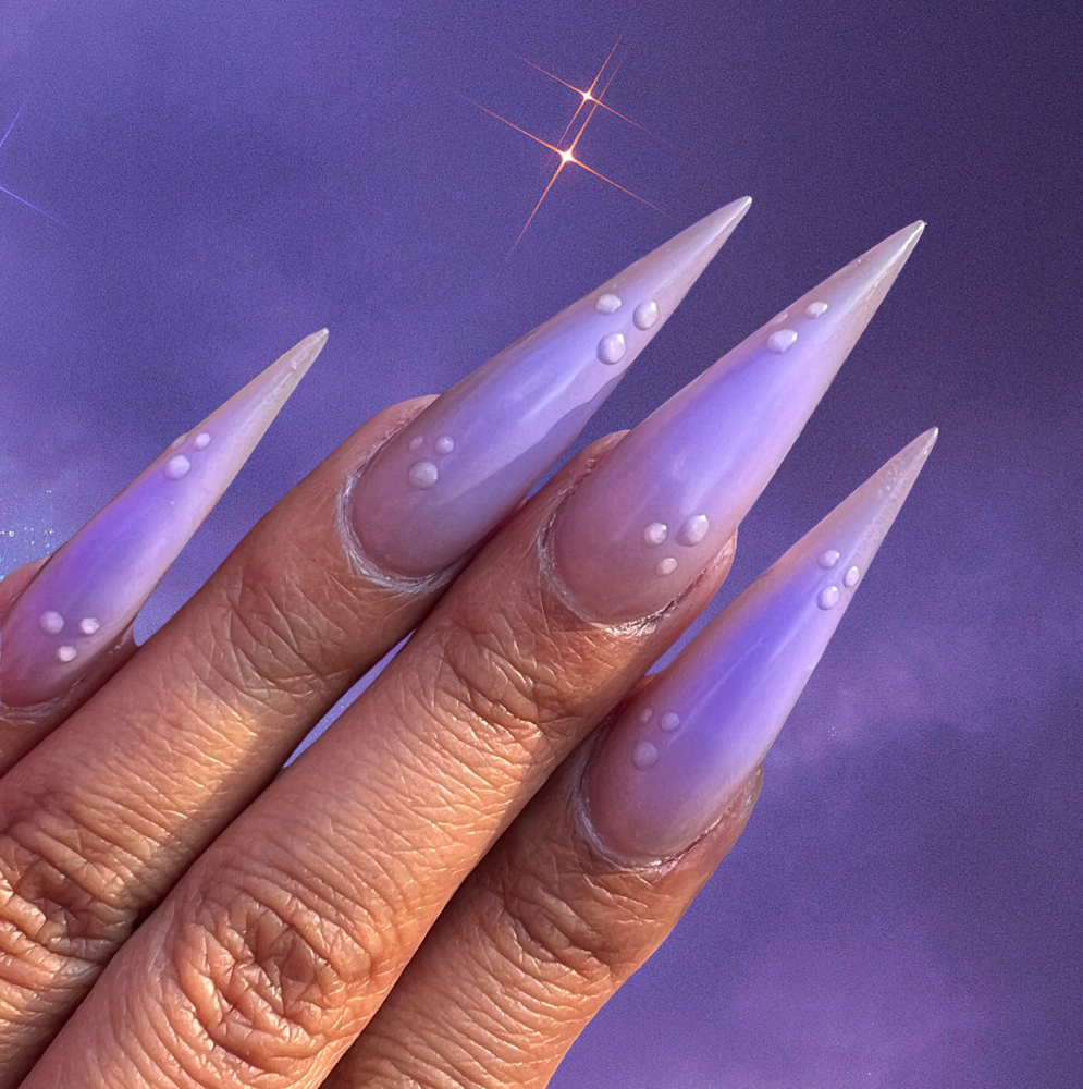 aura/ombre at lovepeacenails in charlotte, NC