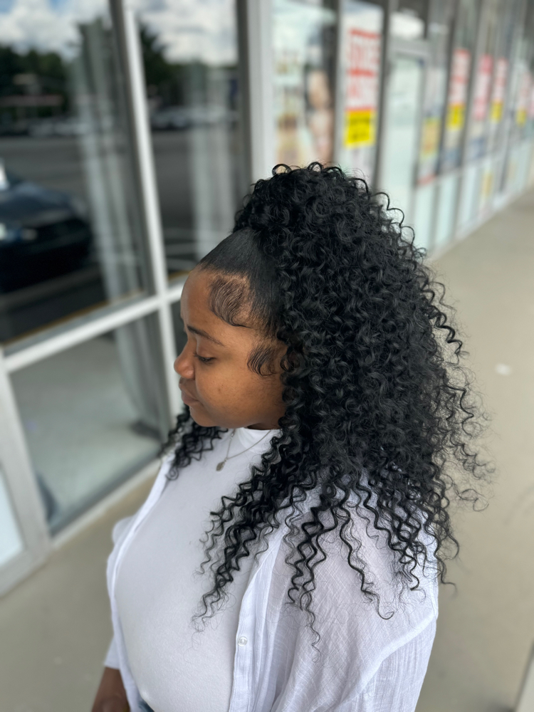 Half Up Half Down