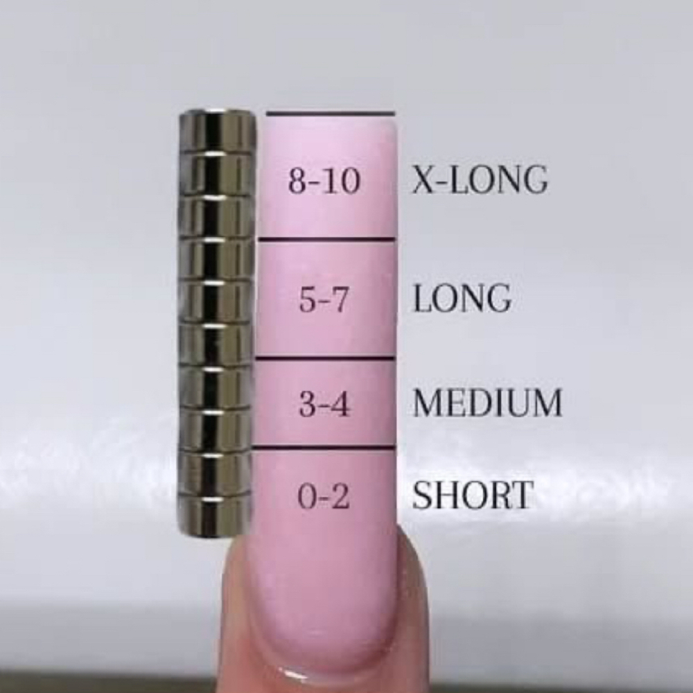 LENGTH CHART at amielliondollarnails in Austin, TX