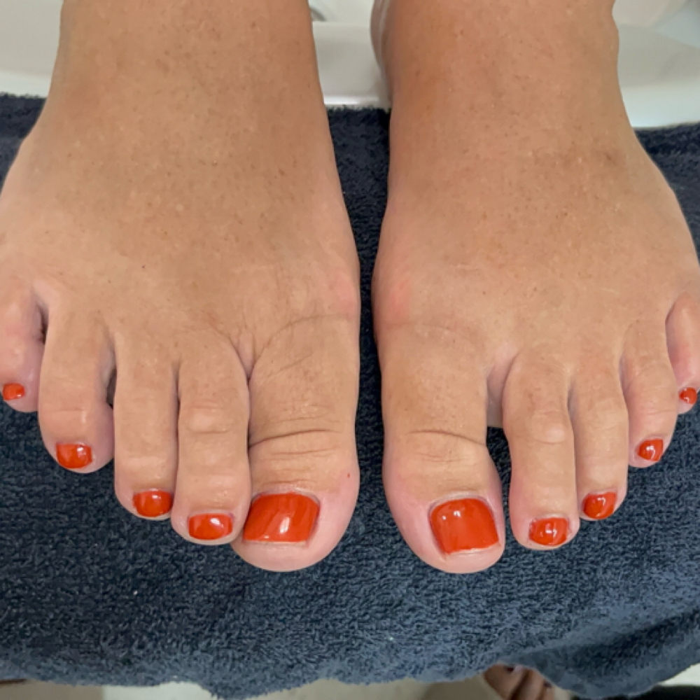 Pedicure at NailedxAaron in Massillon, OH