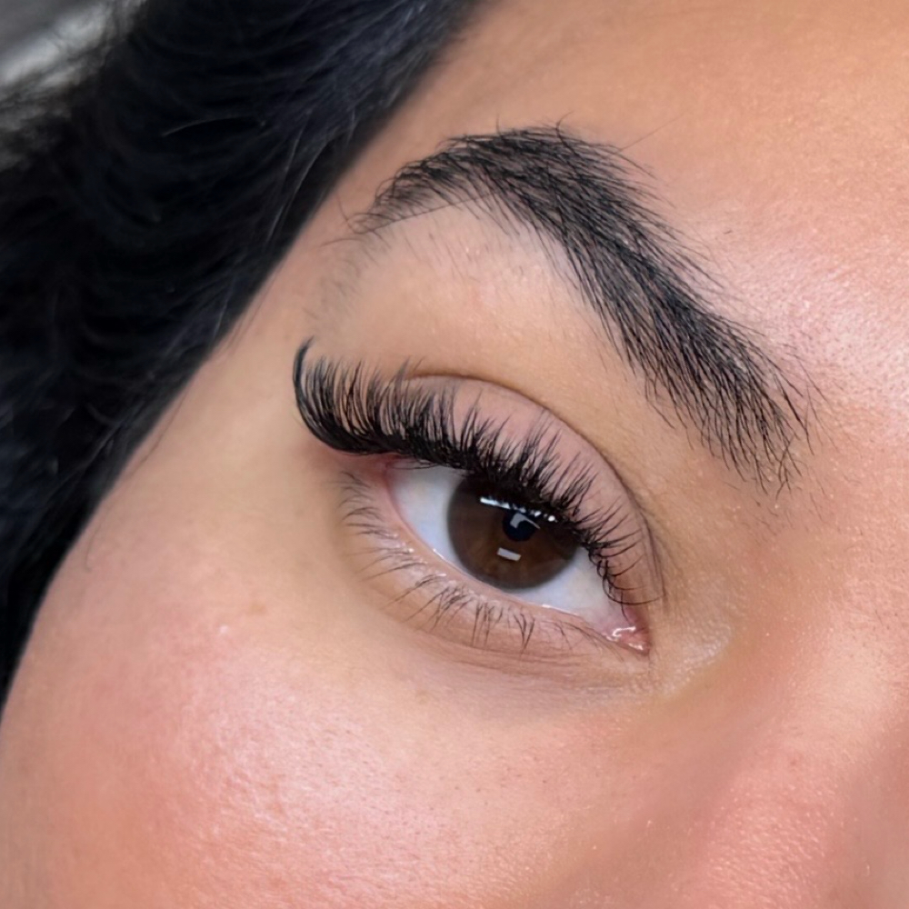 Hybrid Full Set at Charlottes aesthetician in Matthews, NC