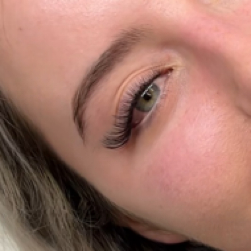 Hybrid Full Set at Charlottes aesthetician in Matthews, NC