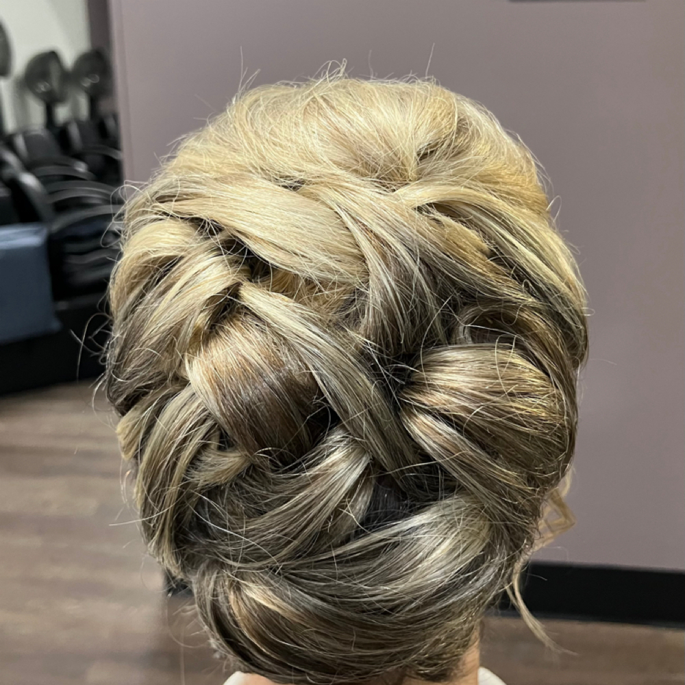 Updo at Jill’s Hair Studio in Magnolia, TX