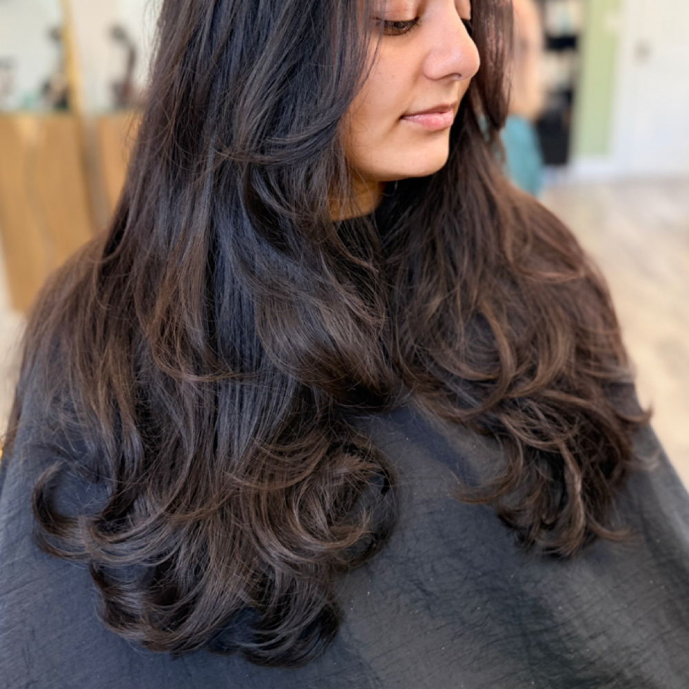 Precision Haircut & Style ✂️ at Sierra Atkinson  - The Hair Alchemistt in Dover, NH