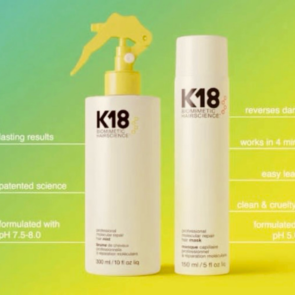 K18 Treatment With Blowout at Christina Stephens Hair in Morgantown, WV
