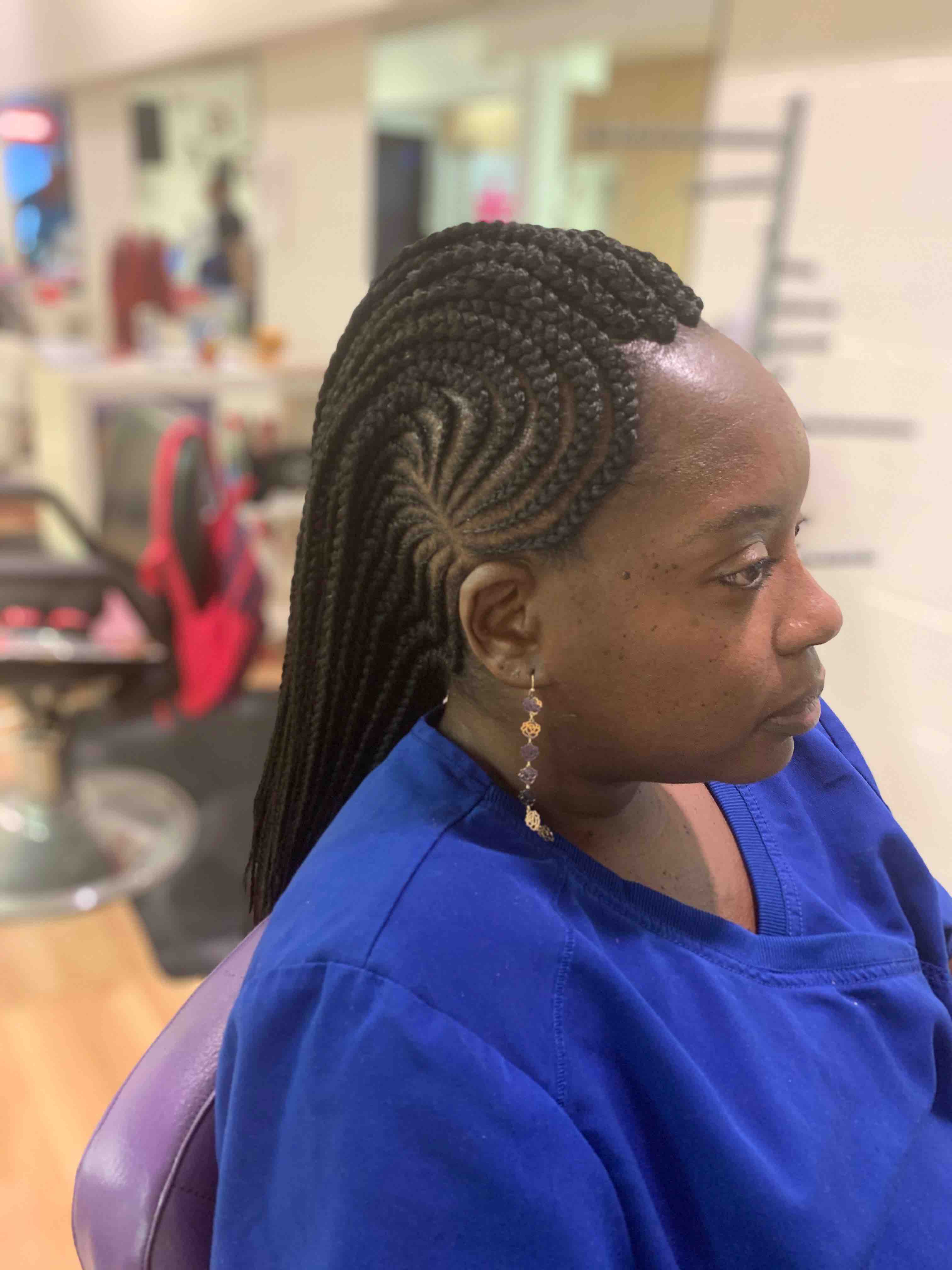 MOHAWK/ BOX BRAIDS