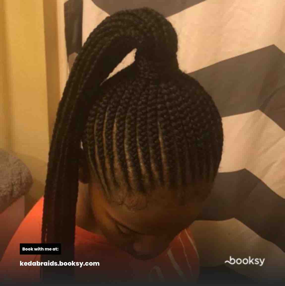 Kid Ponytail 10yr-12yr Mid Back