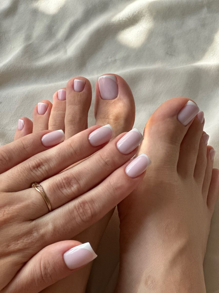 Special mani and pedi package.