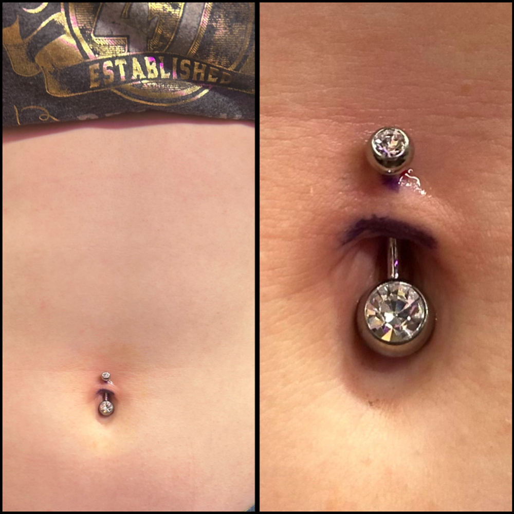 Navel 14+ at Wildflower Piercing Company in Alturas, CA