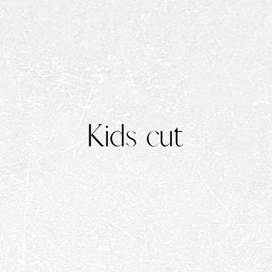 Kid’s Haircut