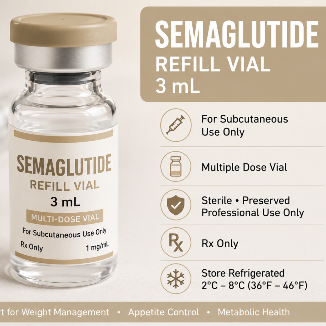 GLP 1: SEMAGLUTIDE (3 ml/ LC) at Well Life Integrated Medical LLC in Okeechobee, FL