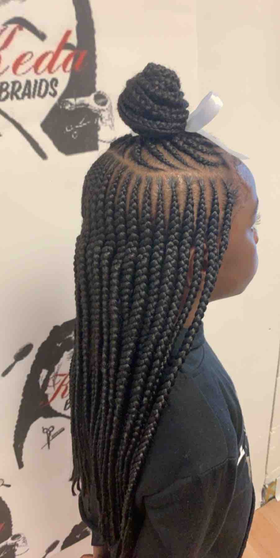 KIDS Ponytail w/one Layer 6yrs-9yrs