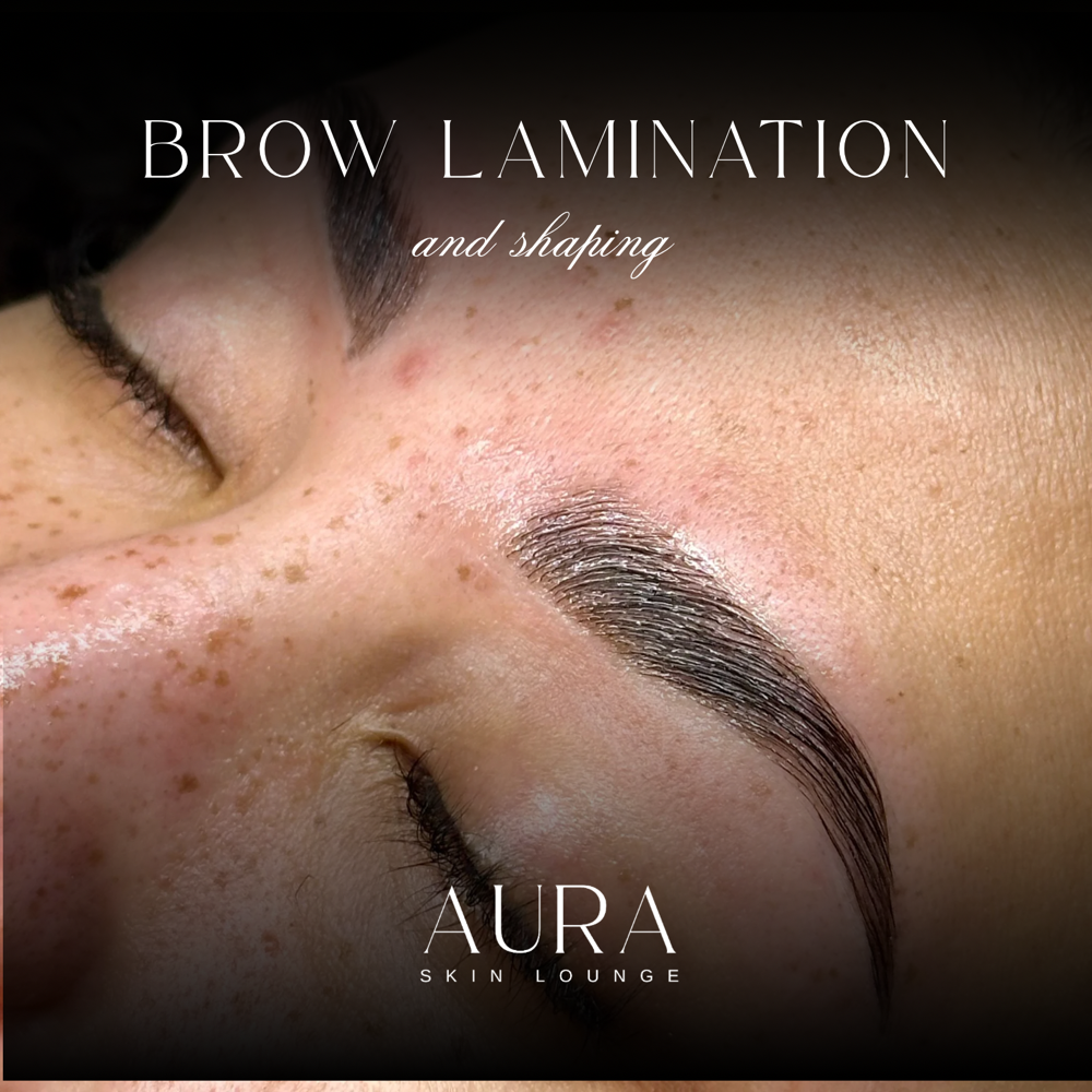 Brow Lamination & Shaping