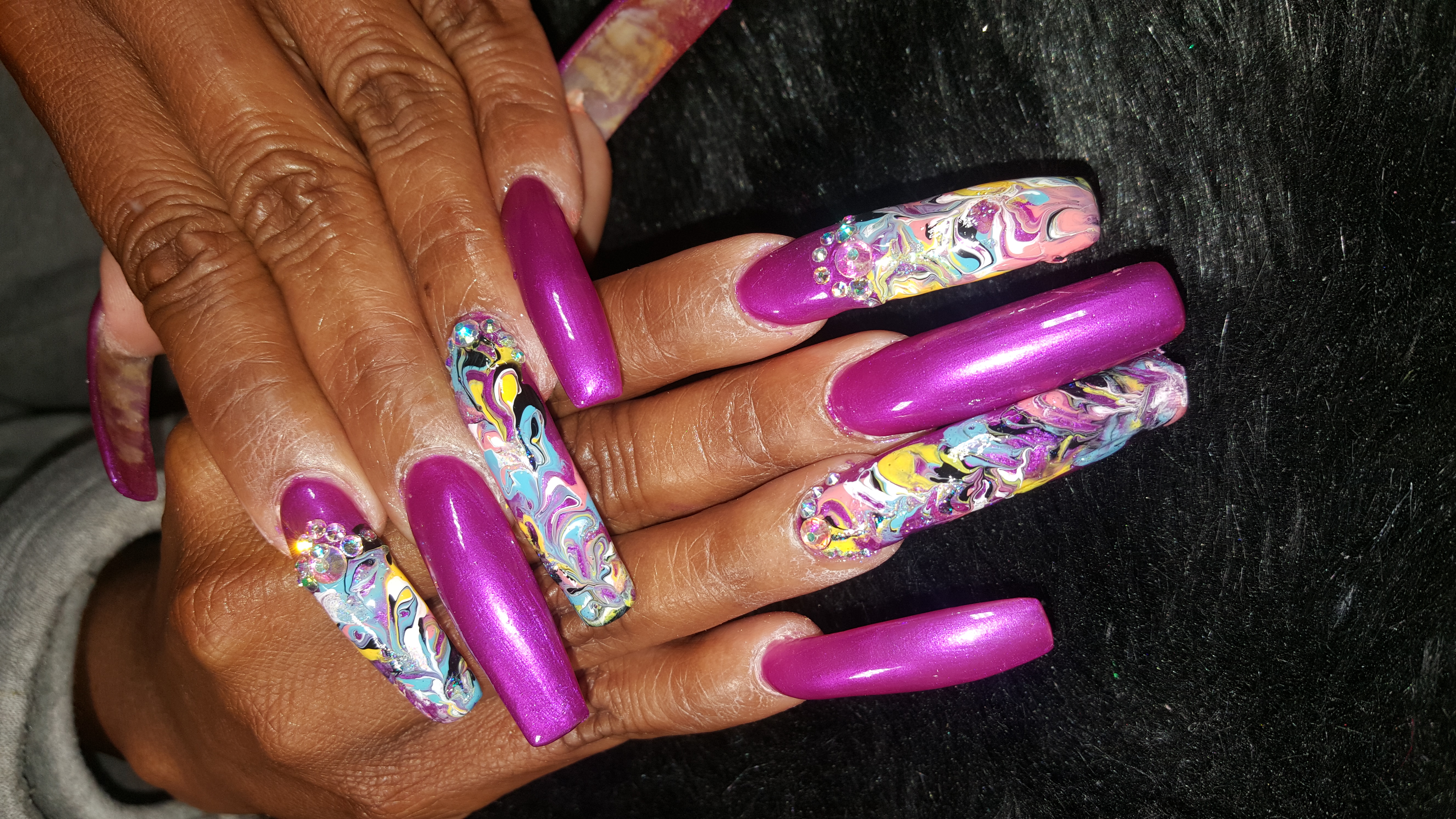 Acrylic Full Set (Long Nails)