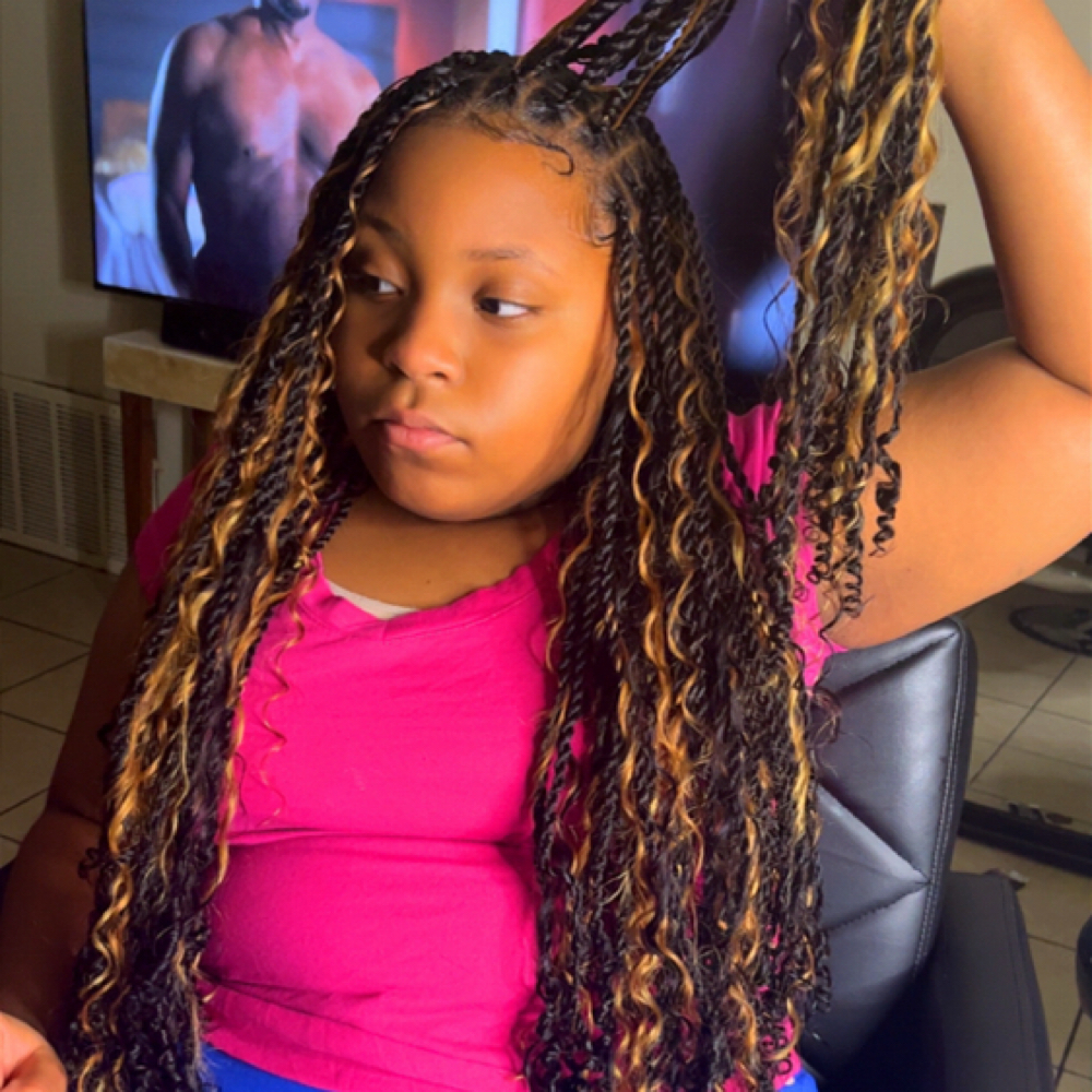 Kids Island Twist at E-Money Braidz in Memphis, TN