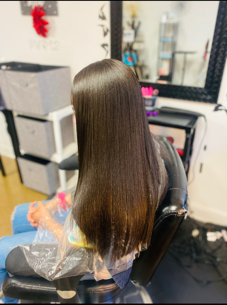 Natural Hair Blow-Out(Long Length)