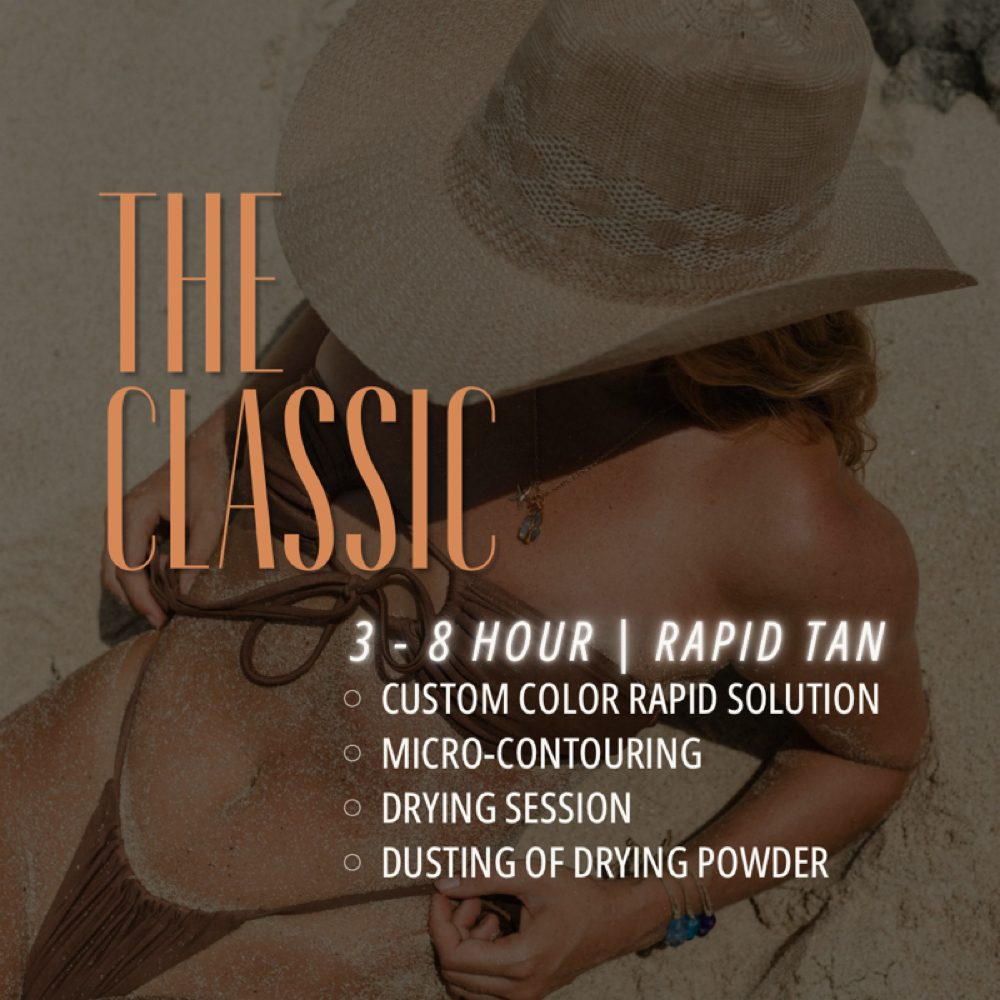 Classic Rapid Full Body Tan at TANCIETY Mobile Spray Tan in Queens, NY