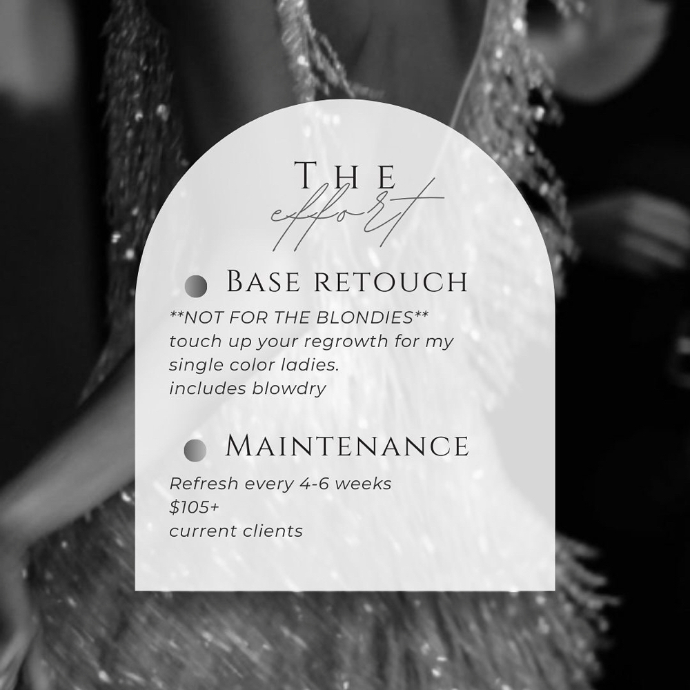 The Effort (Root Color Refresh)